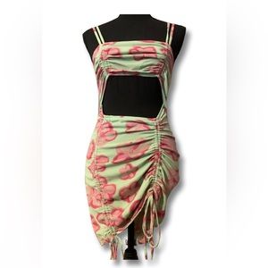 Wild Fable 70s drawstring mini dress